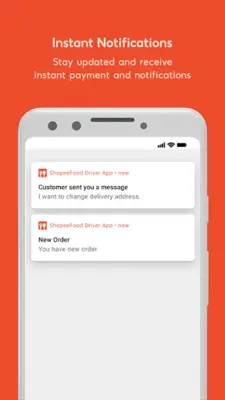 ShopeeFood Driver android App screenshot 0